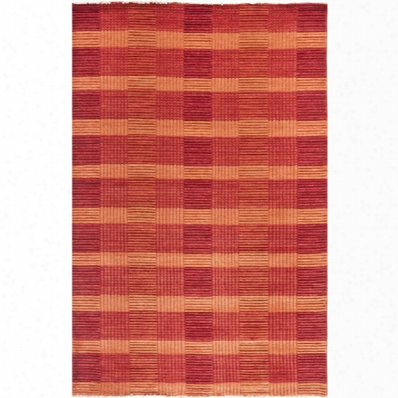 Safavieh Tibetan 8' X 10' Hand Knotted Wool Rug In Red