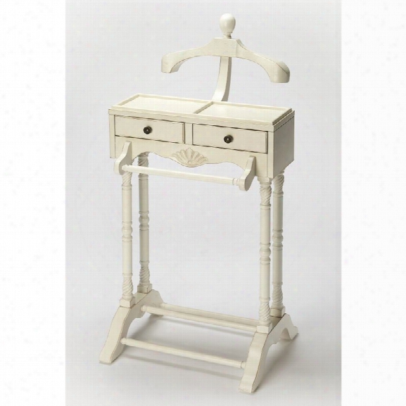 Butler Specialty Masterpiece Petrov Valet Stand In Cottage White