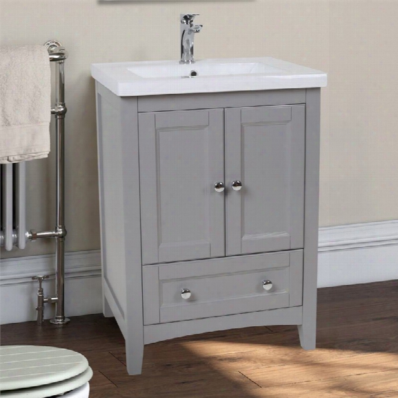 Elegant Lighting Danville 34 Bath Vanity In Medium Grey