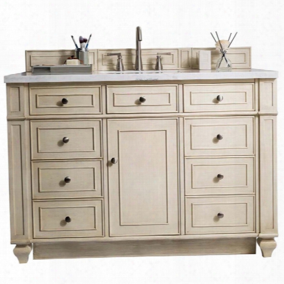 James Martin Bristol 48 Single Bathroom Vanity In Vintage Vanilla