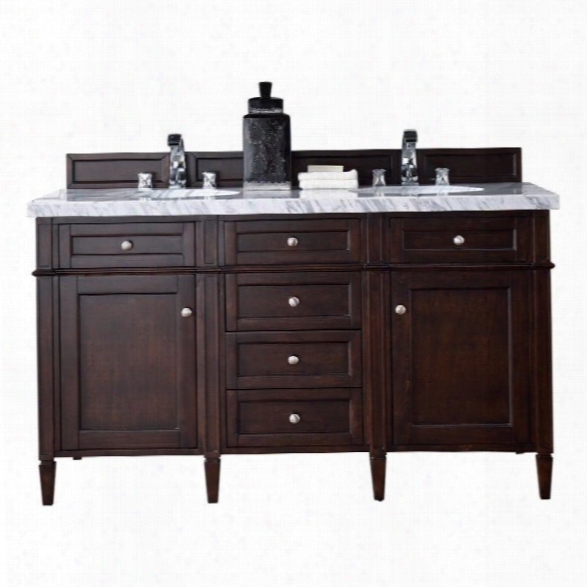 James Martin Brittany 60 Double Bathroom Vanity In Mahogany-no Top