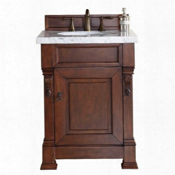 James Martin Brookfield 26 Single Bathroom Vanity In Cherry-no Top