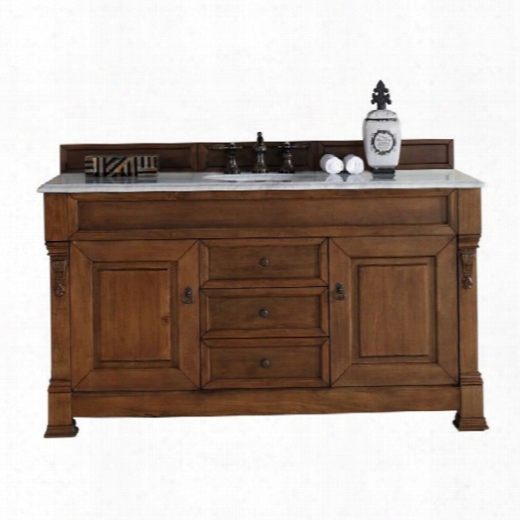 James Martin Brookfield 60 Single Bathroom Vanity In Oak-no Top