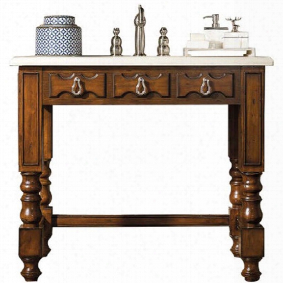 James Martin Castilian 39 Single Bathroom Vanity In Aged Cognac