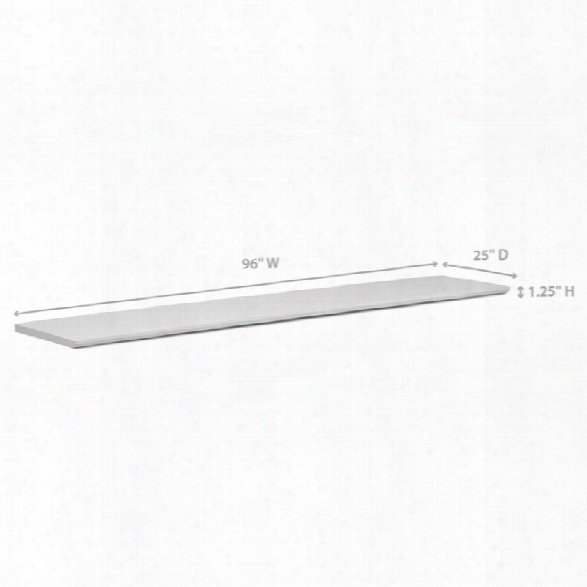 Newage Home Bar 96 X 25 Countertop In White