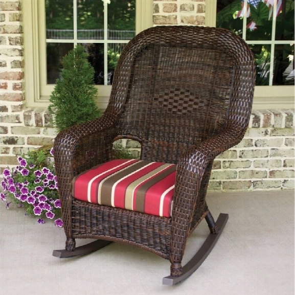 Tortuga Sea Pines Rocking Chair-mojave/ Monserrat Sangria