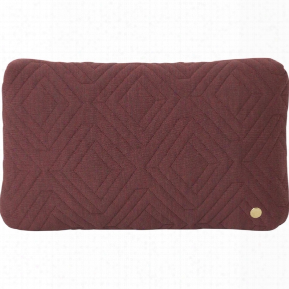 10 X 16 Quilt Cushion In Rust Design By Ferm Living