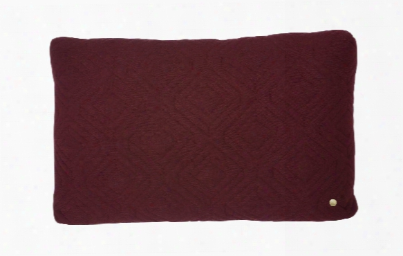 16 X 24 Quilt Cushion In Bordeaux Design B Yferm Living