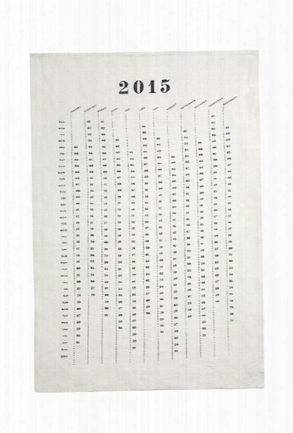 2015 Calendar Tea Towel Design By Sir/madam