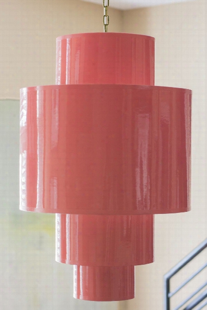 4 Tier Hanging Pendant In Coral Design By Couture Lamps