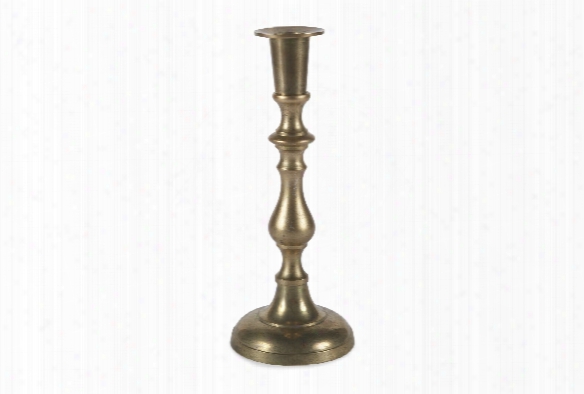 9" Tall Georgian Candlestick Design By Sir/madam