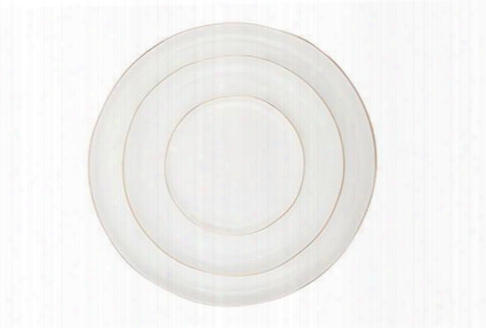 Abbesses Plates With Gold Rim By Canvas