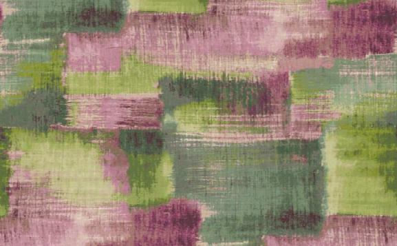 Abstract Blocks Wallpaper In Purples, Greens, And Metallic Design By Seabrook Wallcoverings