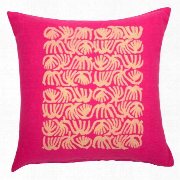 Abstractq Uad Pillow In Magenta Design By Sir/madam