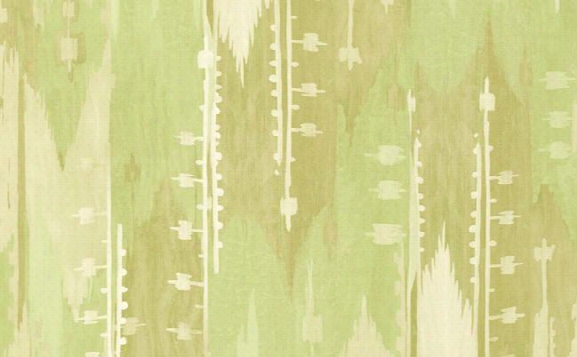 Abstract Stripes Wallpaper In Greens And Ivory Design By Seabrook Wallcoverings