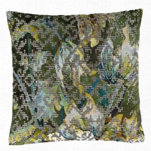 Bardiglio Emerald Pillow Design By Designers Guild