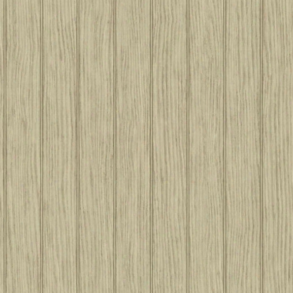 Bead Board Wallpaper In Brown Design By York Wallcoverings