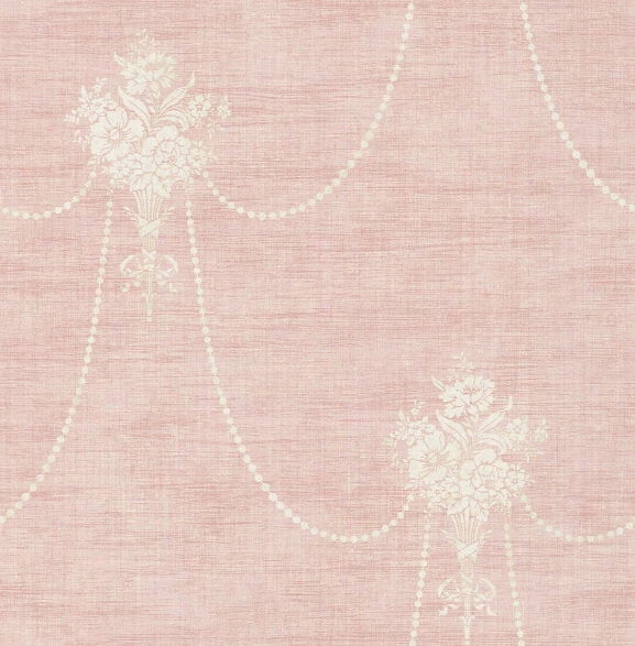 Beaded Bouquet Wallpaper In Blush From The Vintage Home 2 Collection By Wallquest