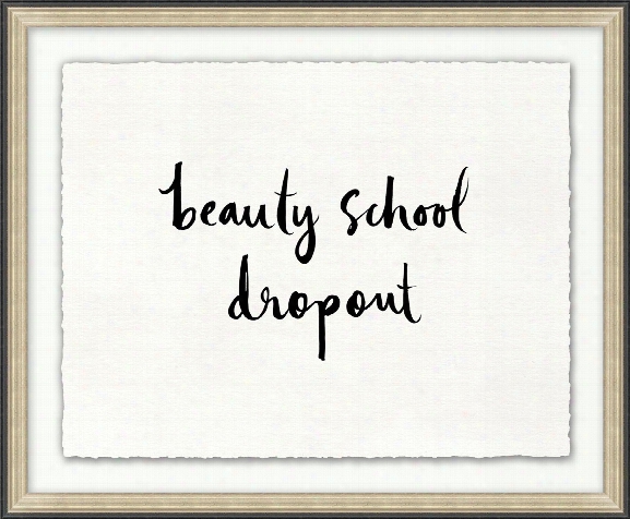 Beauty School Drop Out Wall Art Design By Kate Spade