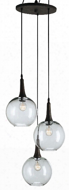 Beckett Trio Pendant Design By Currey & Company