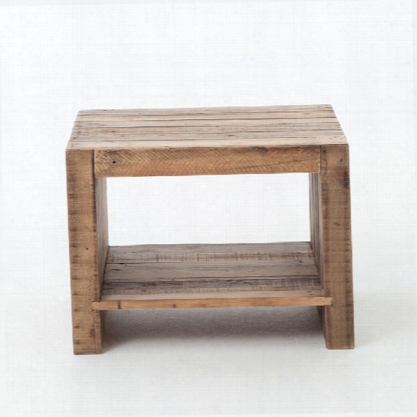 Beckwourth Side Table In Rustic Natural