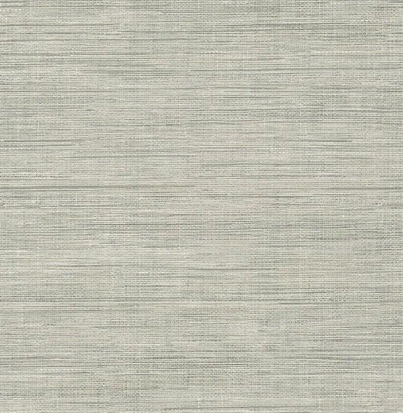 Sample Island Grey Faux Grasscloth Wallpaper From The Essentials Collection By Brewster Home Fashions