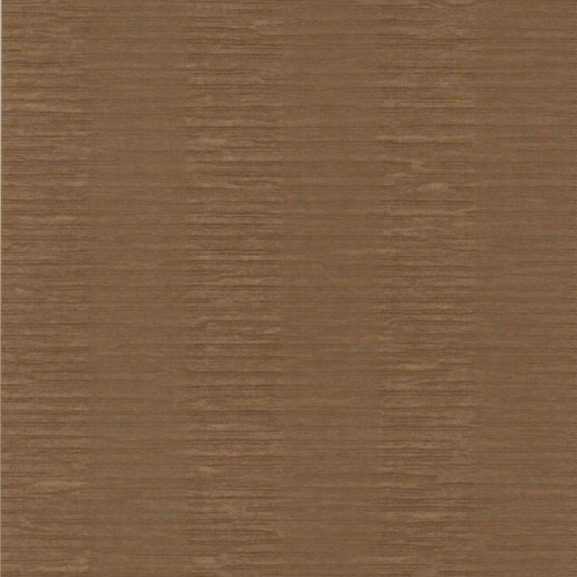 Sample Karmen Brown Crepe Stripe Wallpaper Design By Brewster Home Fashions