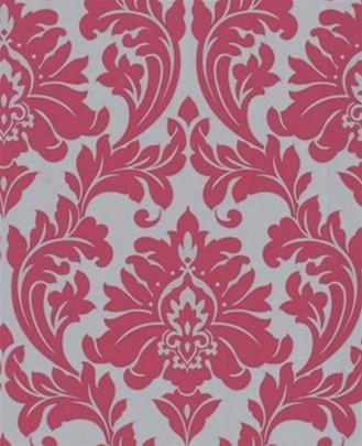 Sample Majestic Wallpaper In Pink And Grey Wallpaper By Graham And Brown