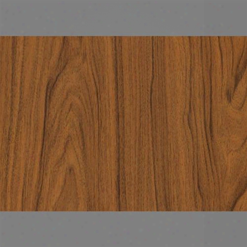Sample Medium Walnut Self-adhesive Wood Grain Contact Wallpaper By Burke Decor