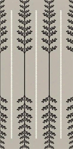 Sample Of Ferns Wallpaper In Tan Multi - Kreme