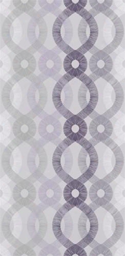 Sample Of Spiro Wallpaper In Light Purple And Multi - Kreme