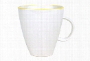 Abbesses Mug Yellow Rim design by Canvas