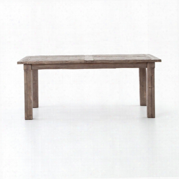 Cintra Butterfly Extension Magnetic Dining Table In Rustic Sundried Ash