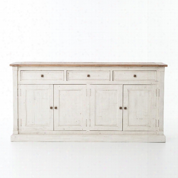 Cintra Sideboard In Limestone White