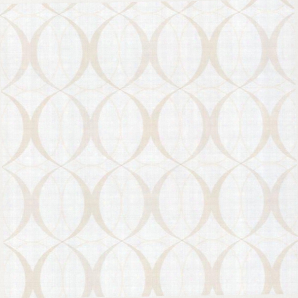 Circulate Pearl Retro Orb Wallpaper Design By Brewster Home Fashions