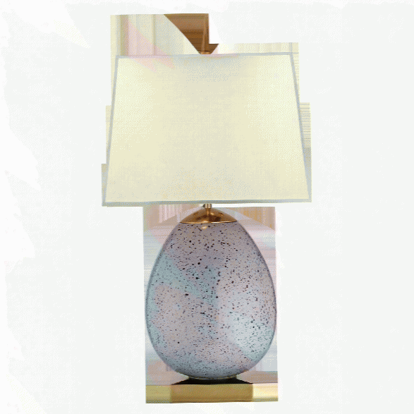 Ciro Large Table Lamp In Various Finishes W/ Natural Paper Shade Design By Thomas O'brien