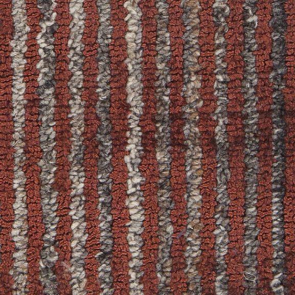 Citizen Collection Hand-woven Area Rug In Rust Design By Chandra Rugs