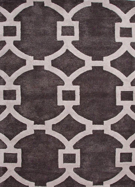 City Collection Regency Rug In Liquorice Design By Jaipur