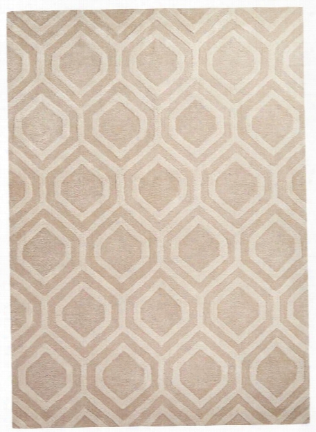 City Rug In Oxford Tan & Turtle Dove Design By Jaipur