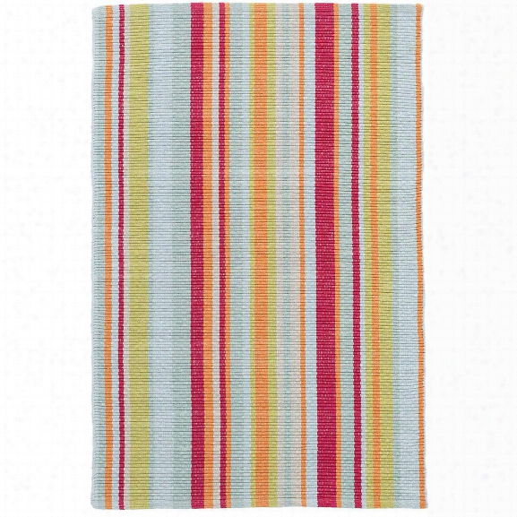Clara Stripe Woven Cotton Rug By Dash Albert