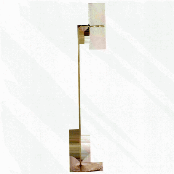 Clarkson Floor Lamp In Various Finishes W/ Linen Shades Design By Aerin