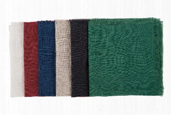 Classic Cocktail Solid Linen Napkins Set Of 6 Design By Sir/madam