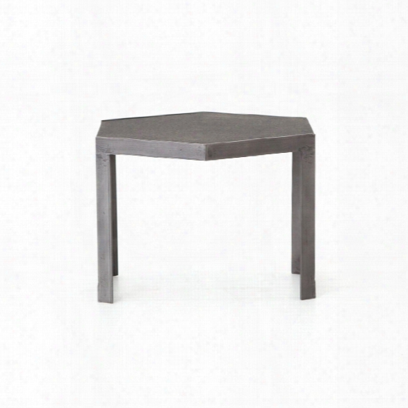 Clint Bunching Table In Honed Black Ash Granite