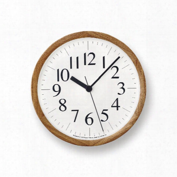 Clock B In Natural Design By Lemnos