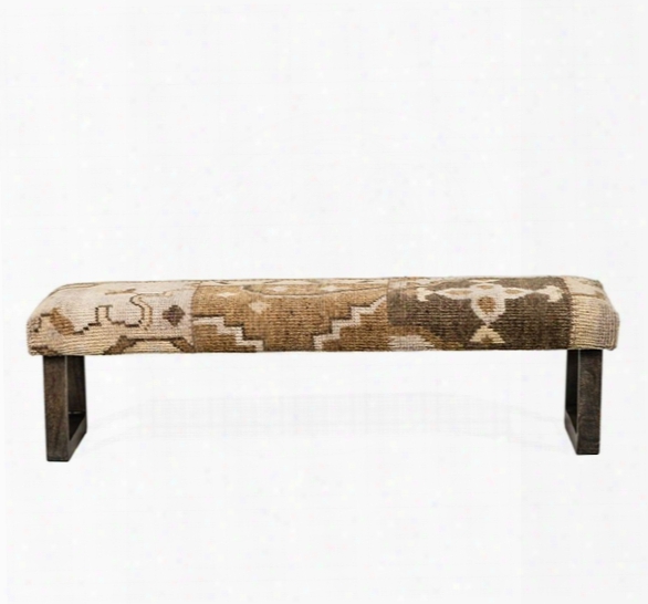 Clover Kilim Bench Design By Interlude Home