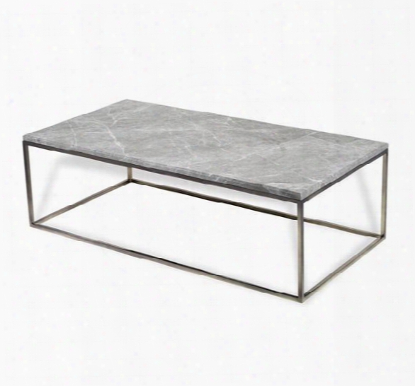 Clovis Cocktail Table In Grey Design By Interlude Home