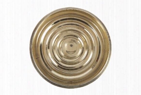 Coin-edged Bottle Coaster In Solid Brass Design By Sir/madam