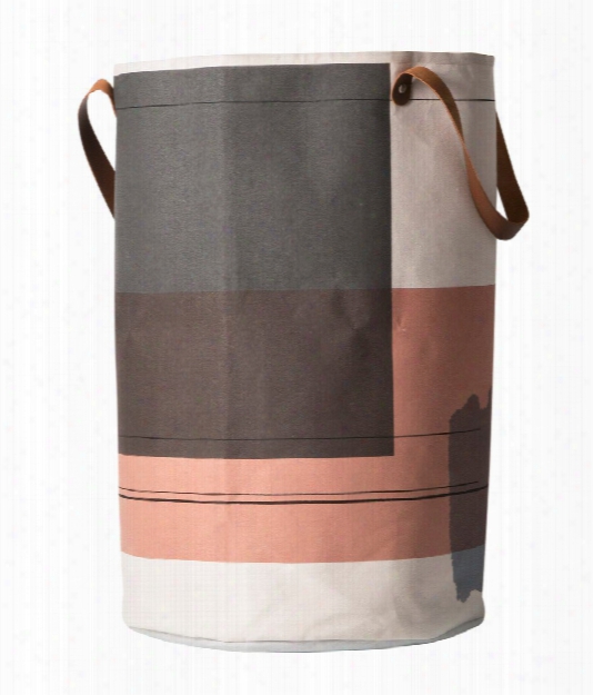 Color Block Laundry Basket Design By Ferm Living