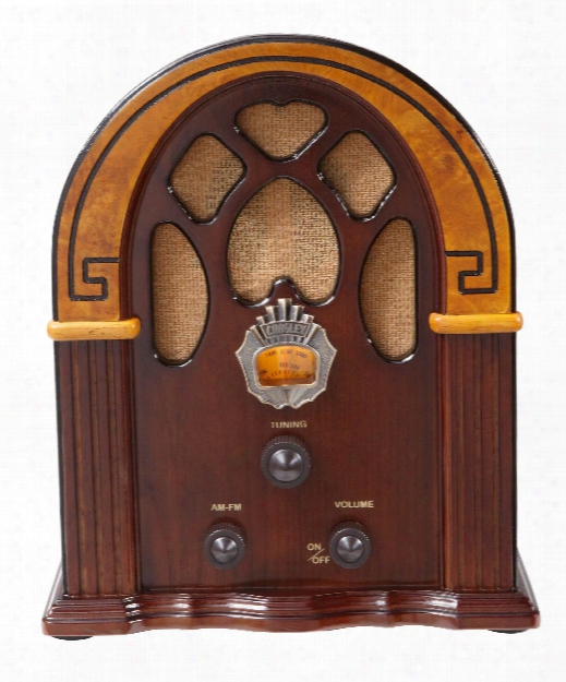 Companion Radio In Walnut Design By Crosley