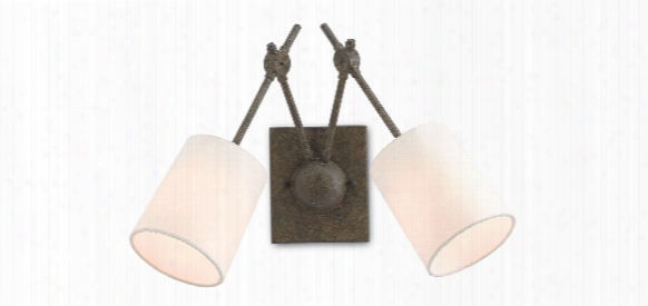 Compass Wall Sconce In Aged Brass Design By Currey & Company